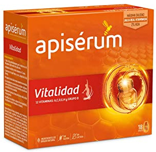 Apiserum Vitalidad Multivitamínico Potable Viales, 18-Piezas Conjunto