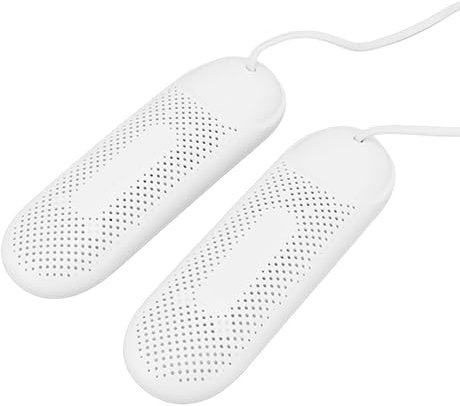 Natudeco Asciugascarpe per Uso Domestico Asciuga Scarponi Elettrico Asciugatore per Deodorante elimina l'umidità e l'odore Asciuga Scarpe per Calzini Scarponi da Sci(Spina UE)