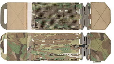 Black Gunpowder Tactical Quick Release Cummerbund Magnetic Buckles Side Belt Cumberbund One Hand Operation Model BG-TC2-V2 (MC Camo)