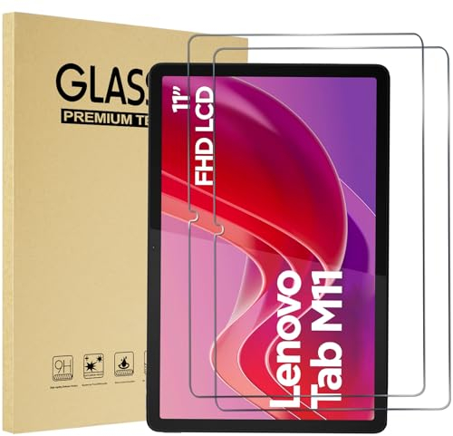 ProCase Pellicola Lenovo Tab M11 2024 11 Pollici, Vetro Temperato per Lenovo Tab M11 11 TB330FU / TB330XU Durezza 9H - 2 Pezzi