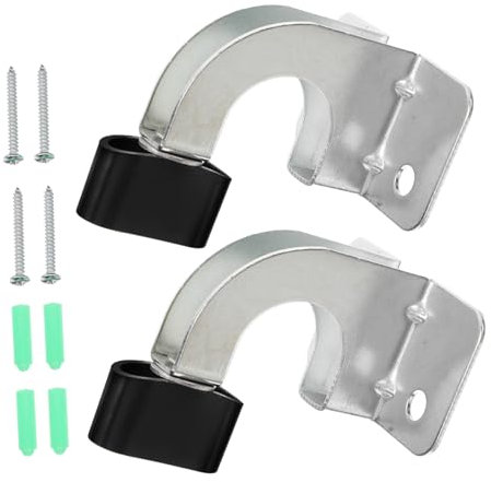 Milisten 1ensemble Support Mural Métal pour Tuyau Arrosage Porte Tuyau De Jardin Robuste Et Hanger Légère Et Pratique pour Rangement à Extérieur Accessoire Multifonctionnel pour Garage