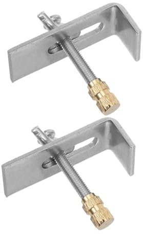 Cabilock 2ensembles Kit De Réparation Évier Avec Clips De Montage Pour Salle De Bain Et Cuisine Supports Évier Plan Et Fixations Inclus