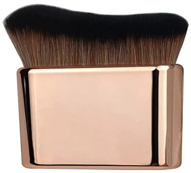 Rose Gold Self T-anning B-rush,Foundation Brush,Tanning Brush,Soft Body Makeup Brush,A portable Tanning Applicator,Perfect for Tanning Applications-Face and Body Tanning Brush