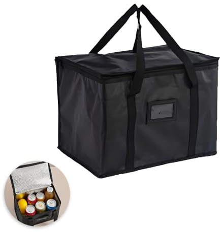 Kühltasche, 40L Picknicktasche, Thermotasche Isoliertasche Gefriertasche Faltbar Thermotasche Gefriertasche für Einkauf Picknic Camping Strand BBQ Outdoor Reisen Auto