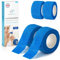 Health Press® Venda autoadhesiva para los dedos - 4 rollos azules (2,5 cm x 4,5 m) | Venda elástica para los dedos | Venda para los dedos resistente al polvo, la grasa y la suciedad