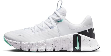 Nike Damen W Free Metcon 5 Sneaker, White Emerald Rise Black, 36.5 EU