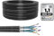 Germany B.e.s.t CAT 7 25M Duplex Erdkabel Netzwerkkabel Outdoorkabel LAN Kabel Ethernetkabel S/FTP 10 Gbit/s Kat 7 reines Kupfer PoE+ LSZH Datenkabel