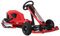 Utaxuper Adjustable Go Kart for Kids Ages 8-12 - 350W High-Speed Drift Kart with Safe Drifting, Sturdy Metal Frame, and Spacious Seat - Max Speed 16MPH, 187LBS Load Capacity Red UK