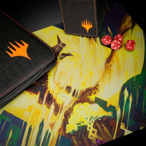 Ultra PRO - Tarkir Dragonstorm Eerie Ultimatum Playmat for Magic: The Gathering | Gaming Table Mat, Card Game Accessory, TCG Playmat, Tabletop Gaming Mat, Collectible Card Game Mat
