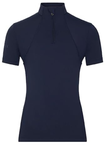 LeMieux Young Rider Kurzarm-Unterziehshirt, Thermo-Shirts, Reitbekleidung und Ausrüstung zum Reiten, Indigo/Mandala-Traum, 11-12 Jahre