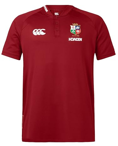 Canterbury Men's British & Irish Lions Canterbury Polo Shirt | Breathable | Moisture Wicking | Official British & Irish Lions Licensed Product Polo Shirt