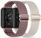 Wizvv 2 Pack Nylon Armband kompatibel mit Xiaomi Mi Band 9 Pro/8 Pro/Redmi Watch 5/Watch 4, Schnellverschluss Ersatz Sport Uhrenarmband für Damen Herren