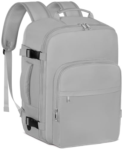 OTAHGK Bagaglio a mano 45 × 36 × 20 per Easyjet, Zaino da Viaggio Sotto il Sedile Aereo Borsa da Cabina Voli Zaini Casual Valigia Ufficio scolastico lavoro Borse Adatto a Laptop da 17 pollici