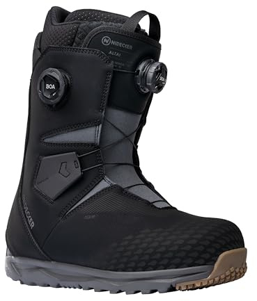 Nidecker Altai BOA Men's Snowboard Boots, Black, 10.5