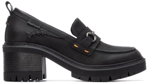 REFRESH - Mocassini Donna Nero - Scarpe comode e Versatili - Moda Casual - Modello 17290803 (Misurare 40)