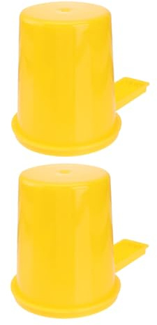 Gadpiparty 2 Bebederos para Abejas de Plástico Ecológico Dispensadores de Agua para Colmenas Alimentadores de Entrada para Apicultura en Jardín y Exteriores 2 Unidades