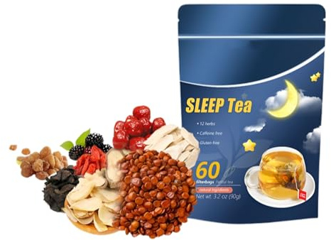 Té De Hierbas For Dormir, Bolsitas De Té Calmantes Naturales For La Hora De Dormir, For Relajarse Y Un Sueño Reparador.(1PC)