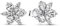 PANDORA Timeless Funkelnde Herbarium Cluster Ohrringe aus Sterling Silber mit Zirkonia in der Farbe Silber, 292633C01
