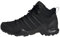 adidas Herren Terrex Swift R2 Mid Gore-TEX Hiking Shoes Wanderschuhe, Core Black/Core Black/Carbon, 41 1/3 EU