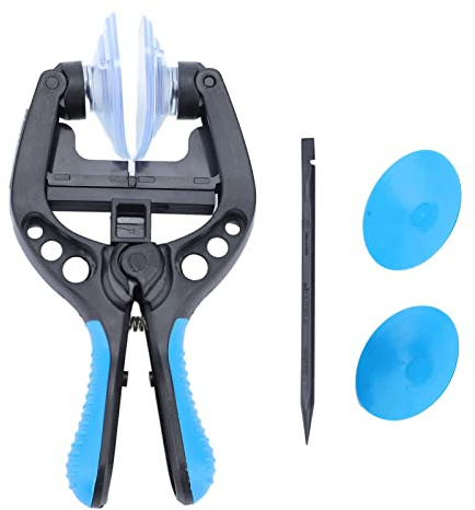 Screen Suction Cup öppnande tänger Remover Repair Tool Set Kit för telefon Tablet Laptop ABS PVC lätt kompakt storlek Er Handtag icke slip grip stark sugkraft Easy vinkel