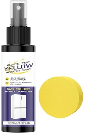 Byuexhp Nettoyant pour applications polyvalentes, détachant 50 ml pour jaunissement, nettoyant pour climatisation avec | Pour la maison, la cuisine, le salon, les appareils ménagers, l'appartement, le