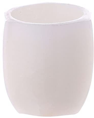 Holyart Ciotola per incenso Steatite rastremata 6 cm Bianca