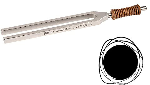 Sonic Energy Planeten Therapie Stimmgabel – Schumann Resonanz 250,56 Hz / H3 – Für Meditation, Klangheilung, Entspannung – Inkl. Baumwolltasche (TTF-SF)