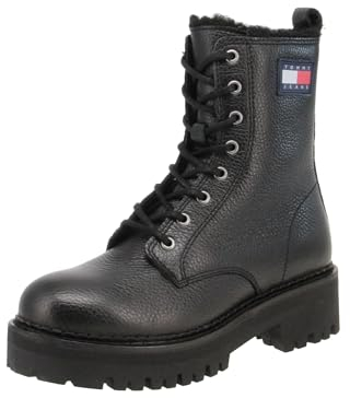 Tommy Hilfiger TJW URBAN BOOT TUMBLED LTR WL, schwarz(black), Gr. 37