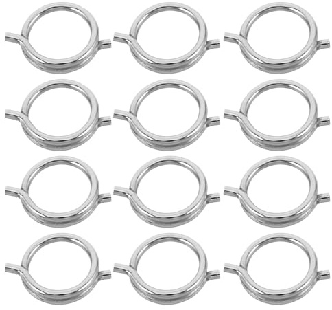 HOLIDYOYO 15 resortes para tijeras de cocina: resorte de repuesto resistente para tijeras de aves y herramientas para cortar huesos de pollo - Piezas de metal para de cocina