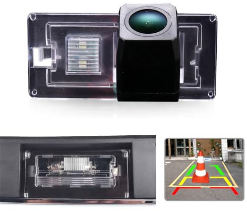 Dynavsal 【Spezielle Einparkhilfe-Fahrzeugkamera】 Nachtsicht HD Farbe Auto Rückfahrkamera für BMW E53 X5 E46 318 3er 316i E46 310 330 2005Bj X1 X3 X4 X5 X6 E84 F48 F25 F26 E70 F85 F15 E71 E72 F16 F86
