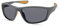 Timberland TBA9272 Herren Sonnenbrille, Casual Sonnenbrille in Leichtem Design, Rechteckige Linsenform, Rauchgrau polarisierte Gläser, Grau