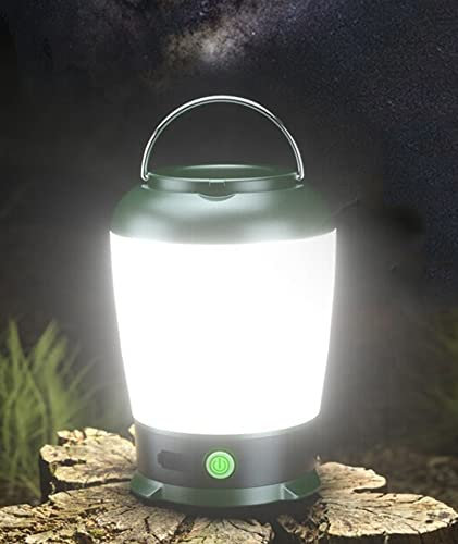 LETOUR Camping Lantern Rechargeable Camping Light 6 Lighting Modes 2000 mAh Portable Tent Light Waterproof Emergency Tent Lamp Outage