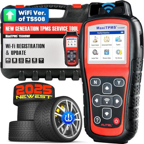 Autel MaxiTPMS TS508WF: 2025 Upgrade WiFi Ver. von RDKS Programmiergerät TS508 TS501 PRO TS408S, Alle TPMS Sensoren Aktivieren, MX Sensor Programmieren, TPMS Zurücksetzen, TPMS Code Lesen/Löschen