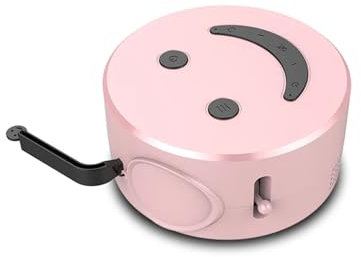 KKENZA Miniproyector Q2 portátil for el hogar, con sincronización Multimedia, Compatible con Smartphones por USB, Reproductor de Audio y vídeo LED de 320 x 240, Ideal for niños.(Rose Pink)