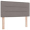 vidaXL Kopfteil Linien-Design Taupe 100 cm Stoff