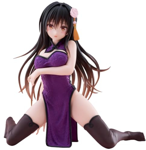 Zhongkaihua Kotegawa Yui Figura 13 cm Anime Girl Cheongsam inginocchiata Kotegawa Yui Action Figure Modello Ornamento Decorazione