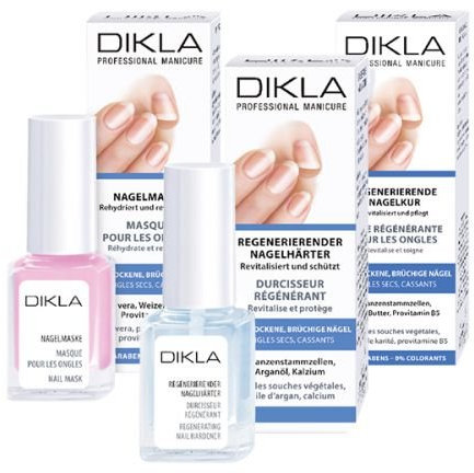 DIKLA - Spezial Pflegeset bei spröden, splitternden und brüchigen Nägeln | für perfekt gepflegte Nägel