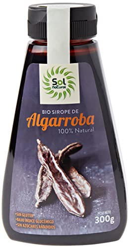 Sol Natural SIROPE D'ALGARROBA Bio 300 g, Standard, Unique