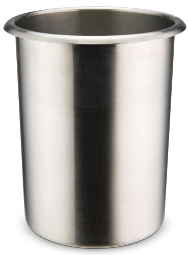 Winco 2 qt Silver Stainless Steel Bain Marie Pot Listed