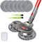 Italdos Wischaufsatz kompatibel für Dyson V7 V8 V10 V11 V15 Bürste Elektrischer Bodenwischer mit 3 Waschbare Mopps und Abnehmbaren Wassertank