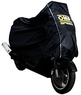 OMP Speed Waterproof Motorcycle Cover Medium Size - Motorbike Cover Oxford 300D - Indoor/Outdoor