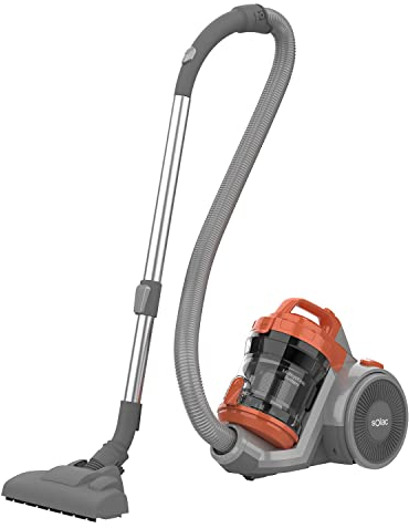 Solac AS3266 More Brave - Aspirador sin Bolsa con Sistema multiciclónico, 800 W, AAA, Filtro HEPA, 3 L, Recogecables automático