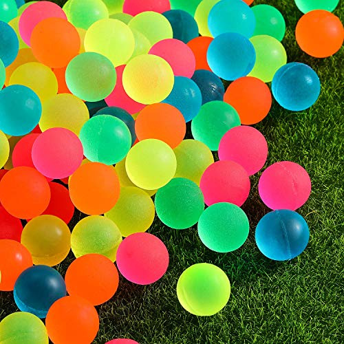 120 Pieces Bouncy Balls - Colorful Bouncing Balls Bulk Party Bag Filler, 0.88 Inches in Diameter for Party Favors, Bag Stuffers, Fun, Gift, Prize