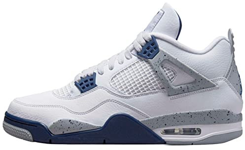 Jordan Air Jordan 4 DH6927 140 Herren-Basketballschuhe, Größe 43, Marineblau (Midnight Navy)