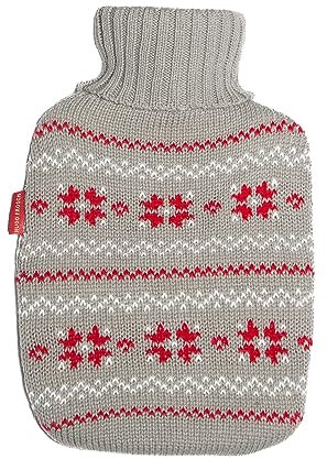 Hugo Frosch Wärmflasche Klassik 1,8 l mit Strickbezug Wintertraum