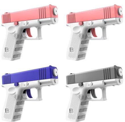 ATBUSS 4 Mini Pistola Ad Acqua Giocattoli, Attrezzature per L'Acqua All'Aperto per Bambini, Estate Acqua Giocattoli, Adatto per Piscine, Spiagge, E Giochi di Partito.