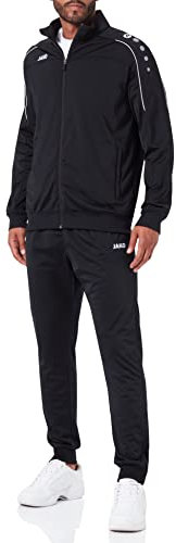 JAKO Unisex Kinder Trainingsanzug Polyester Classico, Schwarz, 116