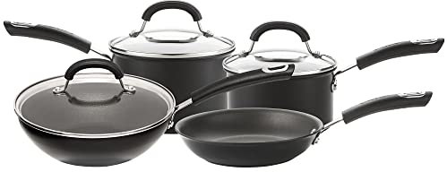 Circulon Total Hard Anodized 4 Piece Pan Set