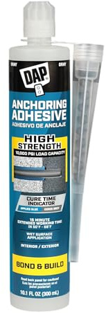 DAP Anchoring Adhesive, Gray, 10.1 Oz (7079828100)