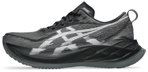 Asics Superblast 2 Sneaker, Unisex, Erwachsene, Schwarz/Weiß, 9.5 Wide Women/8 Men